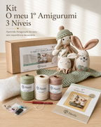 Kit Mi 1er Amigurumi 3 Niveles — Aprende desde Cero (Principiante a Avanzado)