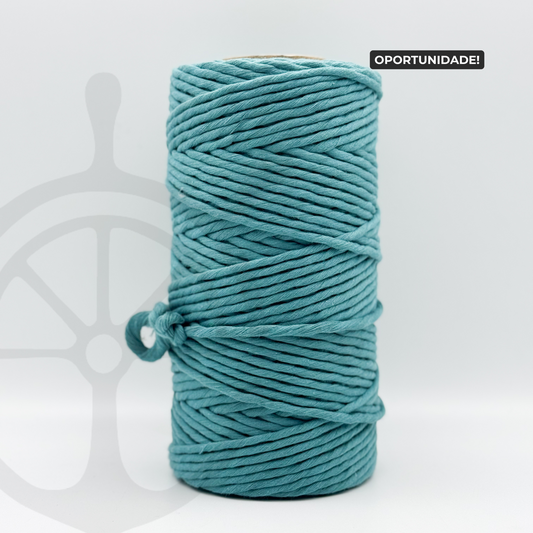 Mecha de Algodão Azul Oceano - 5mm