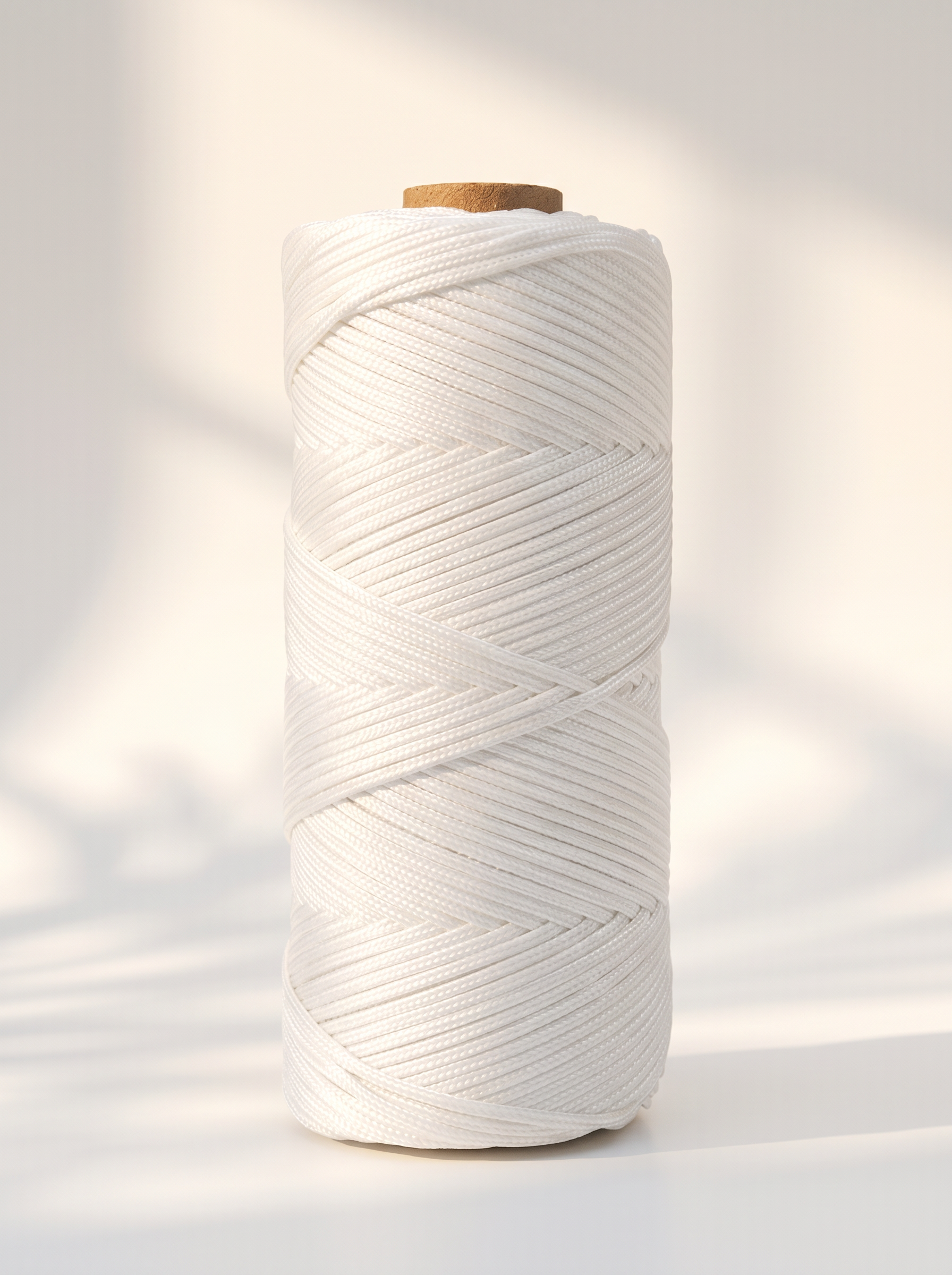 Fio Náutico Entrançado Branco - 2mm [OPORTUNIDADE]