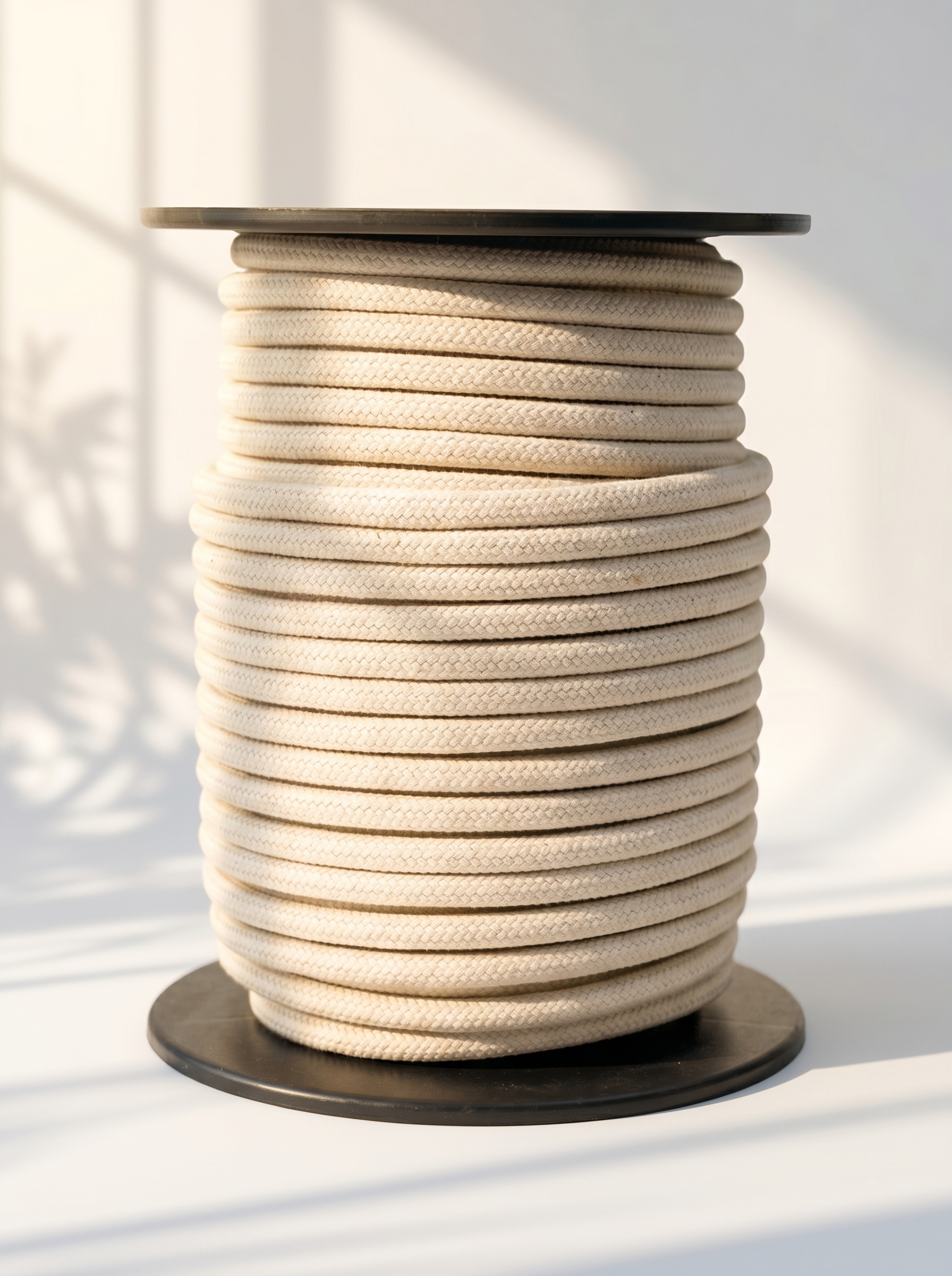 Corda Entrançada com Alma 100% Algodão Natural - 12mm [OPORTUNIDADE]