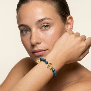Pulseira Apatite Azul