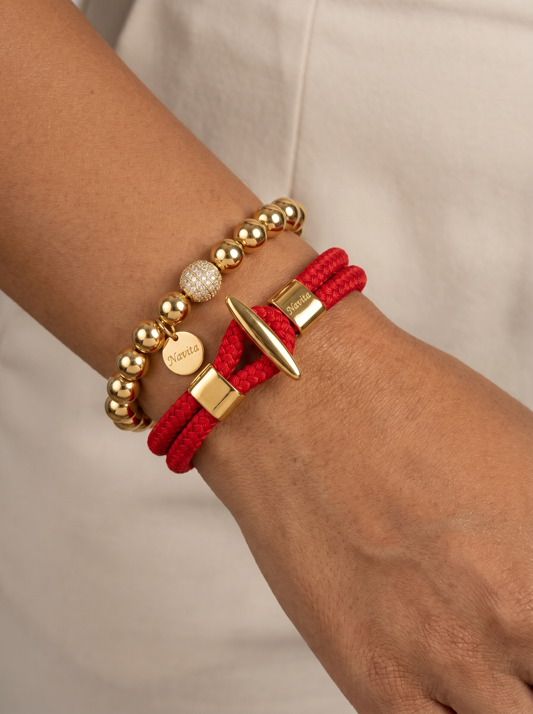 Pulseira Elástica Lumi Gold