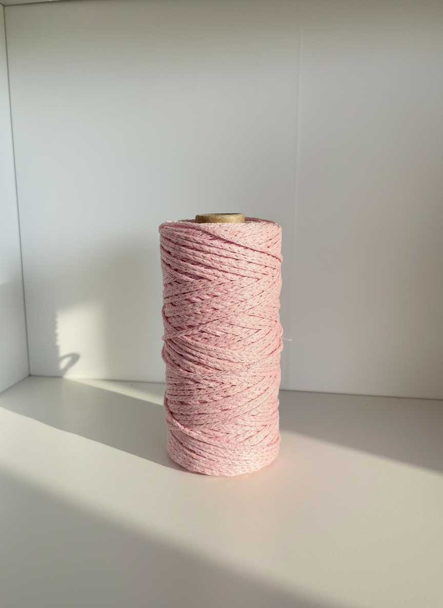Fio Náutico Comfort Rosa Bebé/Ouro - 2.5mm [OPORTUNIDADE]