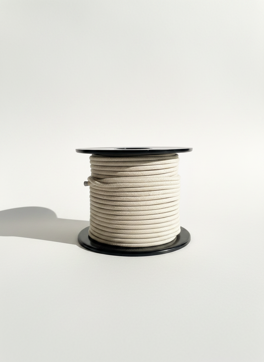 Corda Entrançada Cânhamo com Alma - 6mm [OPORTUNIDADE]