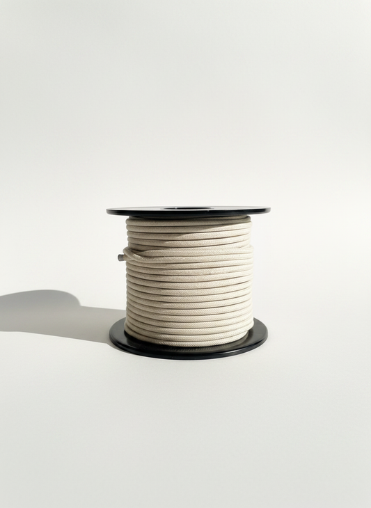 Corda Entrançada Cânhamo com Alma - 6mm [OPORTUNIDADE]