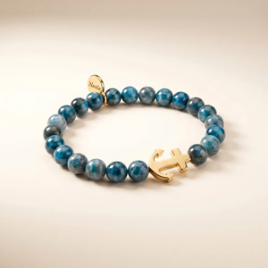 Pulseira Apatite Azul