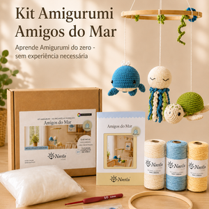 Amigurumi Sea Friends Kit - (Beginner to Advanced)