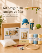 Kit Amigurumi Amigos del Mar - (Principiante a Avanzado)
