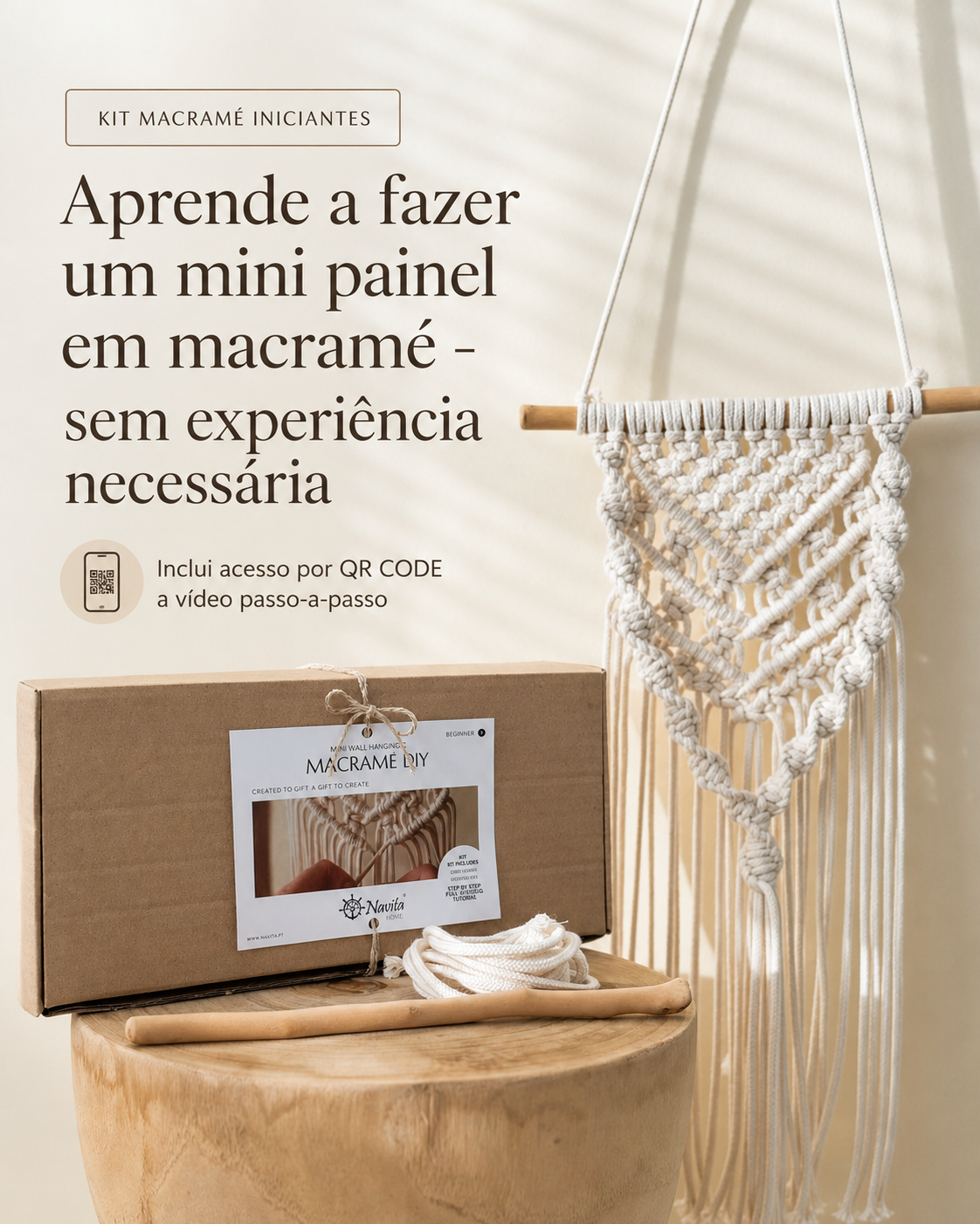 Kit de Macramé para Iniciantes
