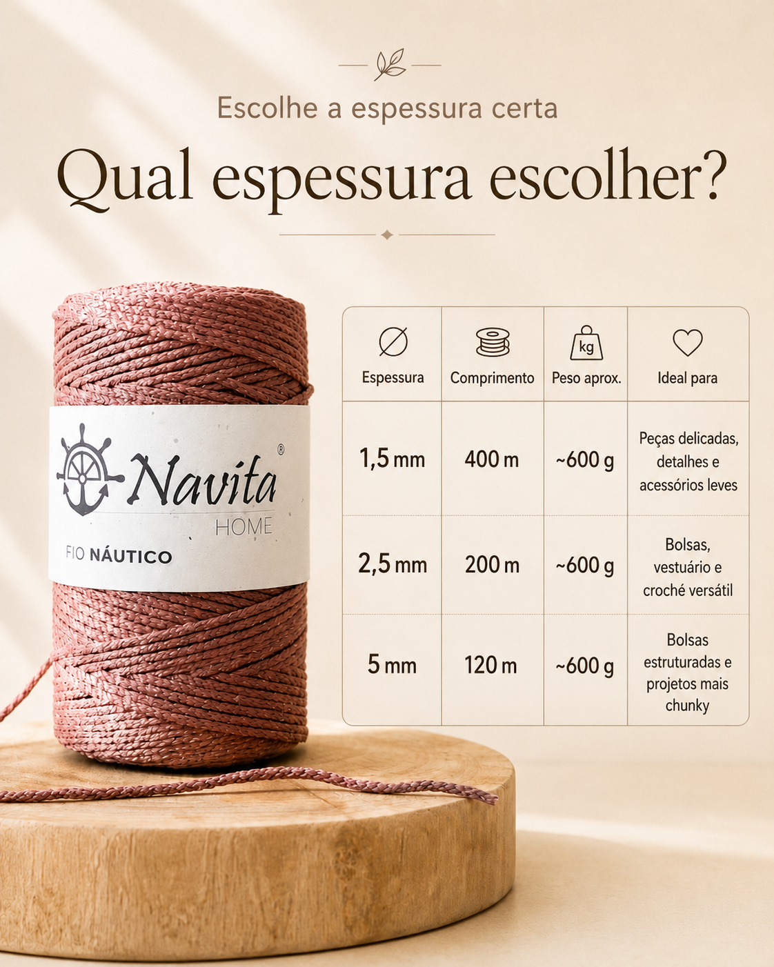 Fio Náutico Comfort