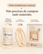 Kit Completo — Crea tu Bolso en Macramé