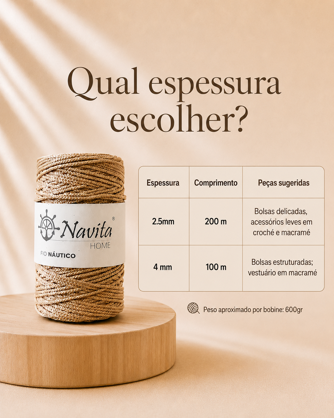 Fio Náutico Comfort Flex
