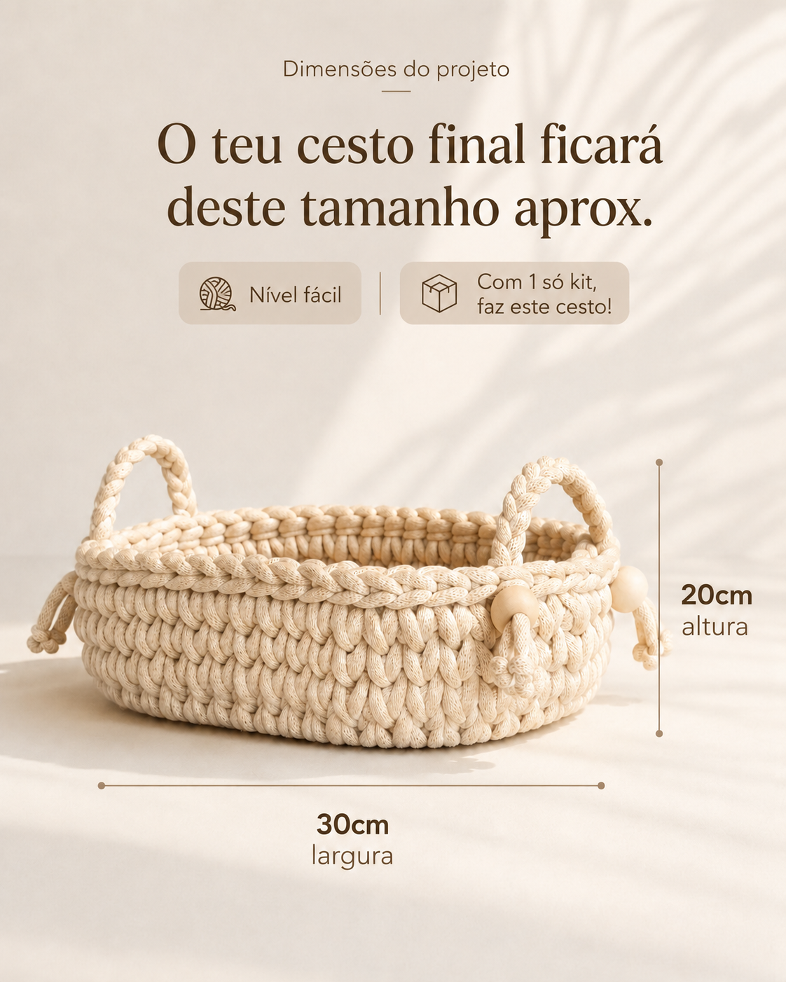 Crochet Basket Kit