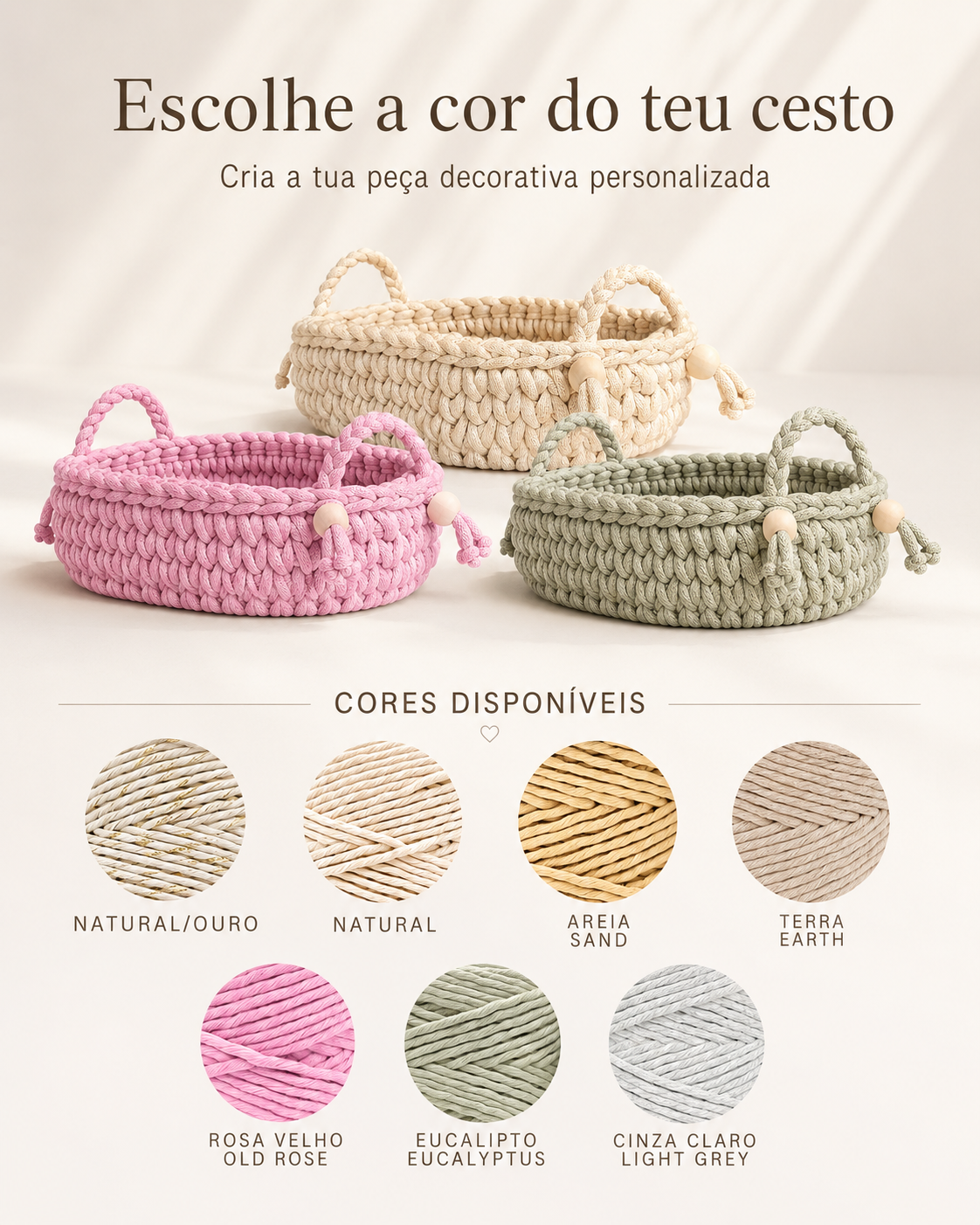 Crochet Basket Kit