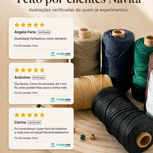 Fio Encerado 1mm