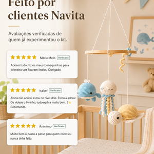 Amigurumi Sea Friends Kit - (Beginner to Advanced)