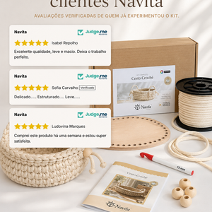 Crochet Basket Kit
