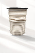 Corda Entrançada de Algodão com alma Natural - 10mm - ~70mts [OPORTUNIDADE]