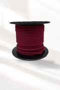 Corda Entrançada de Algodão com alma Bordeaux - 6mm - ~65mts [OPORTUNIDADE]