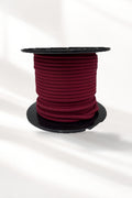 Corda Entrançada de Algodão com alma Bordeaux - 6mm - ~65mts [OPORTUNIDADE]