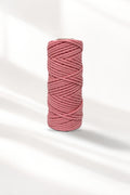 Fio Tricotado Algodão Coral - 3mm - ~60mts [OPORTUNIDADE]