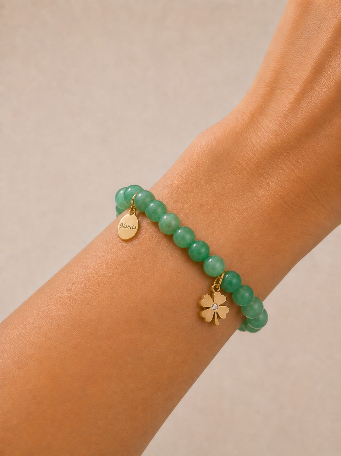 Pulseira Aventurina verde