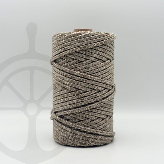 Fio Rústico Entrançado Carvalho - 5mm