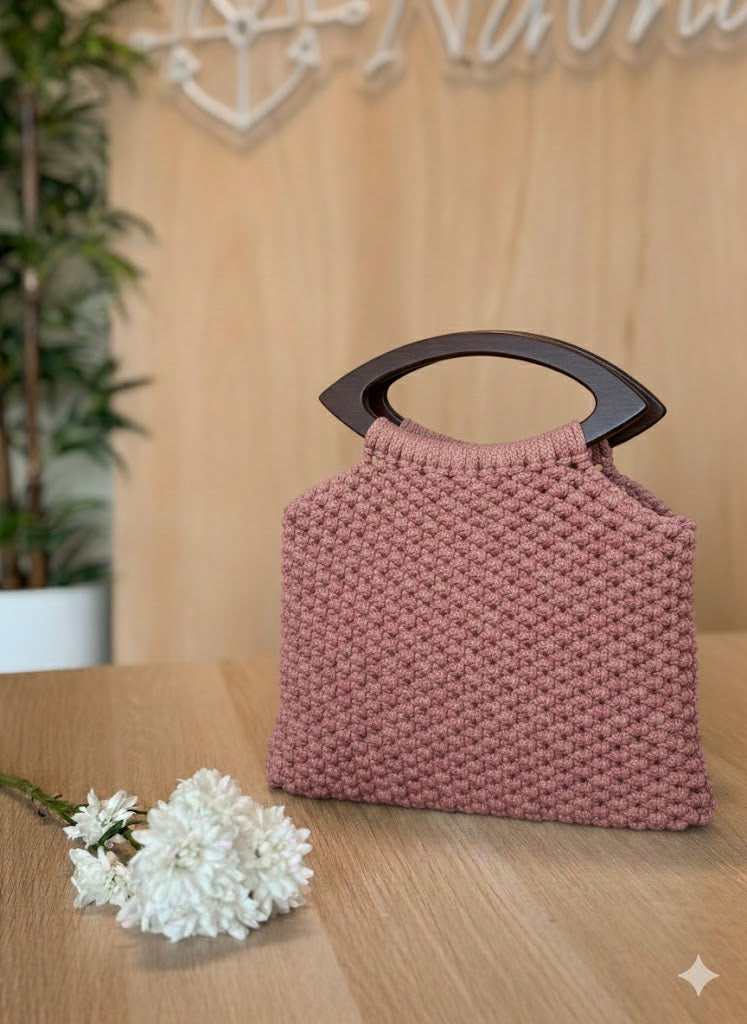 Kit Completo — Crie a sua Bolsa em Macramé
