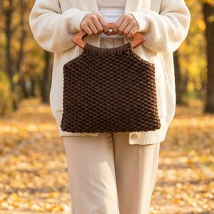 Kit Completo — Crie a sua Bolsa em Macramé
