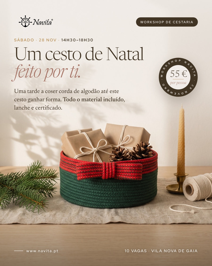 Workshop de Cestaria | 28 Novembro 2026